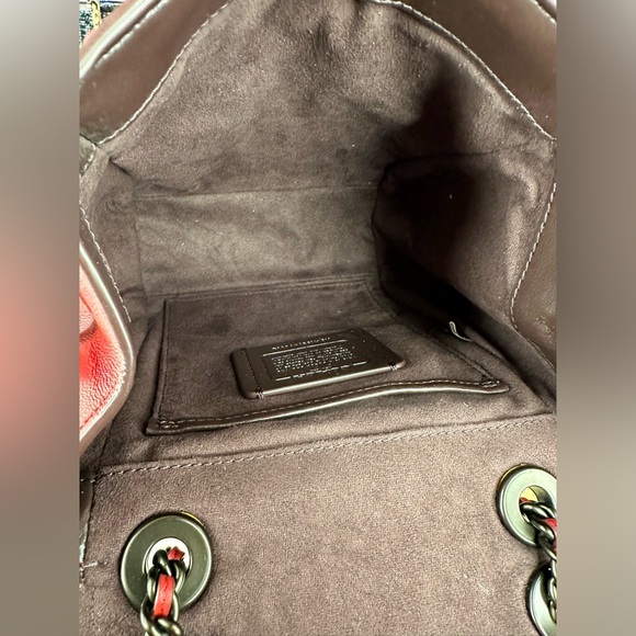 💥COACH - Parker Convertible Backpack 16 With Quilting And Rivets - DK286 - Picture 15 of 16